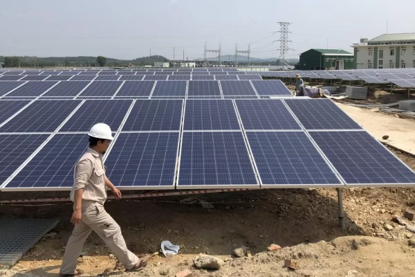 Điện mặt trời tại Cà Mau